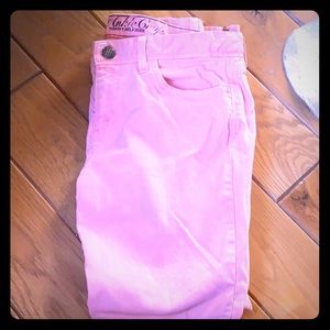 Pink Skinny Jeans